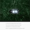 Glitzhome® 5.25" Solar Powered LED Pathway Ground Lights Set